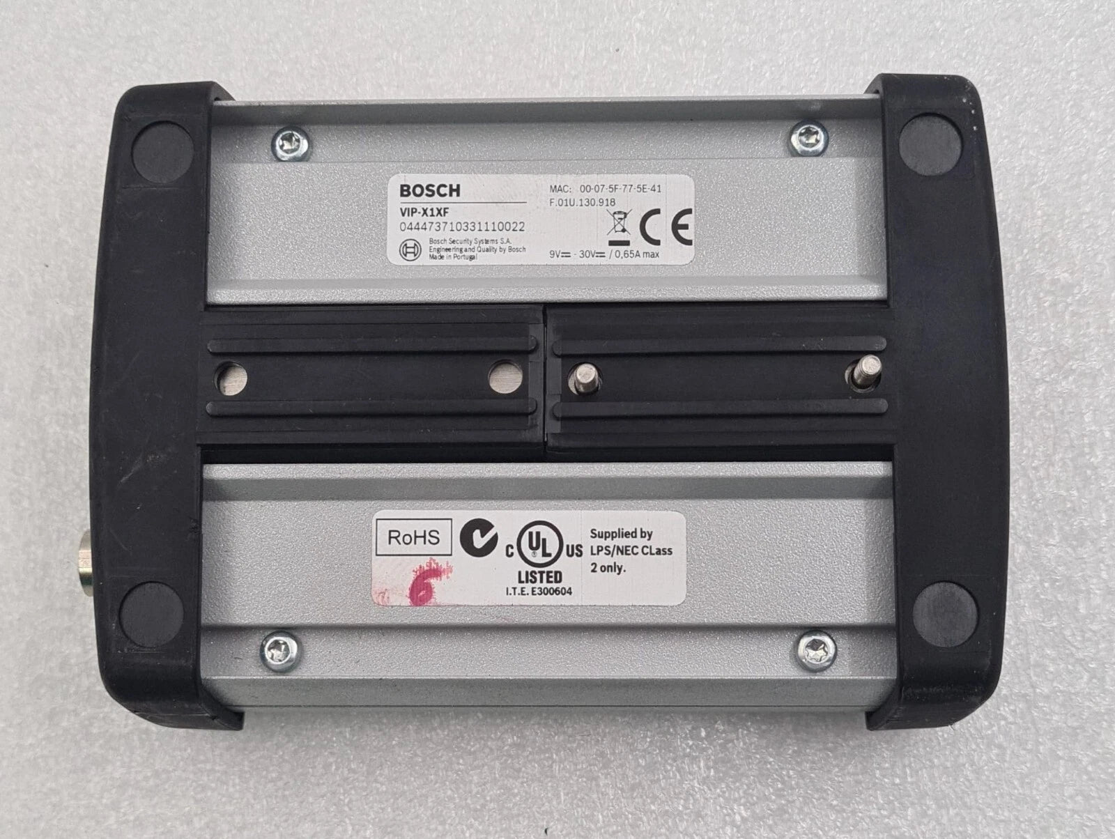 BOSCH VIP-X1XF Single Channel Video Encoder 12V 0.3A