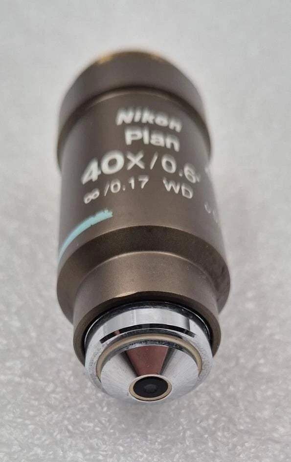 Nikon Plan 40X/0.65 ∞/0.17 WD 0.57 Microscope Objective Lens 40X