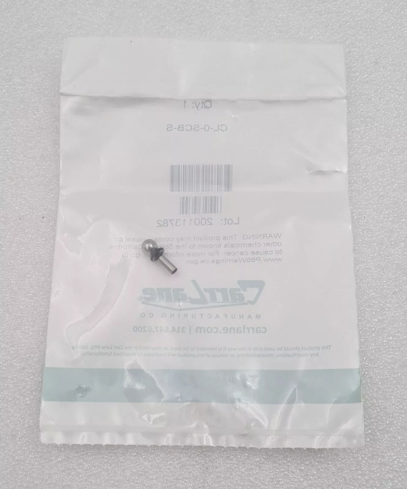 Carr Lane Manufacturing CL-0-SCB-S Construction Ball 1/2" Diameter Shoulder