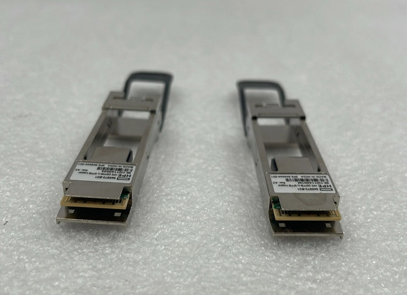 [LOT 2]  HPE 845970-B21 QSFP28 To SFP28 Fiber Optic Network Adapter 849444-001
