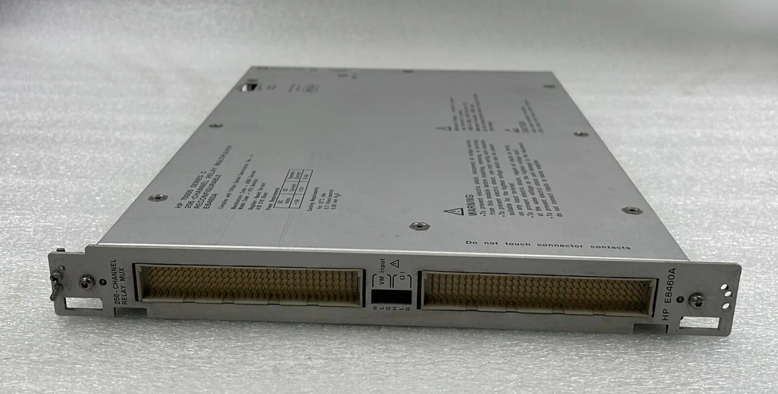 HP 75000 Series-C 256-Channel Relay Multiplexer Reconfigurable E8460A