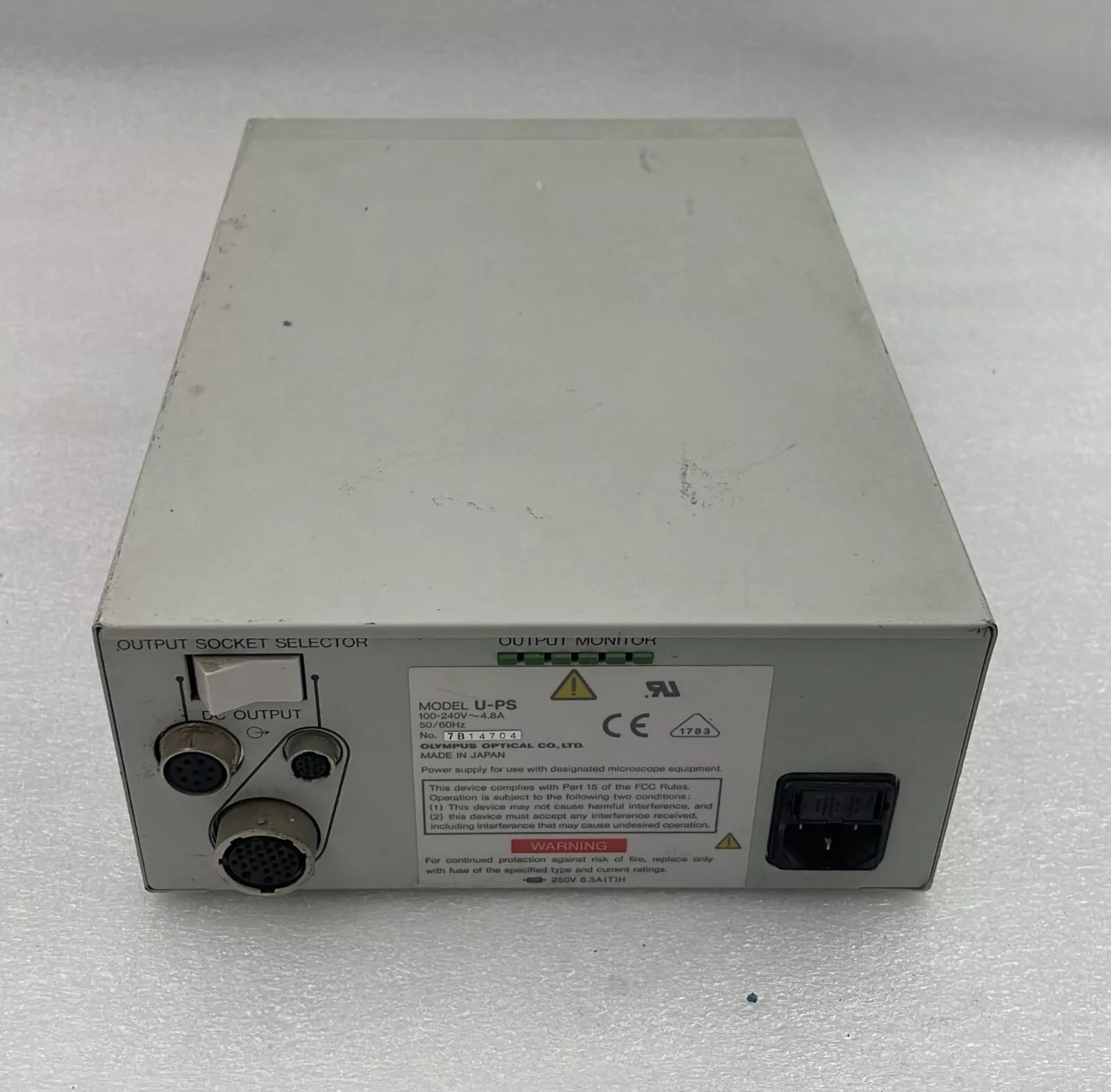 OLYMPUS U-PS Microscope POWER SUPPLY UNIT