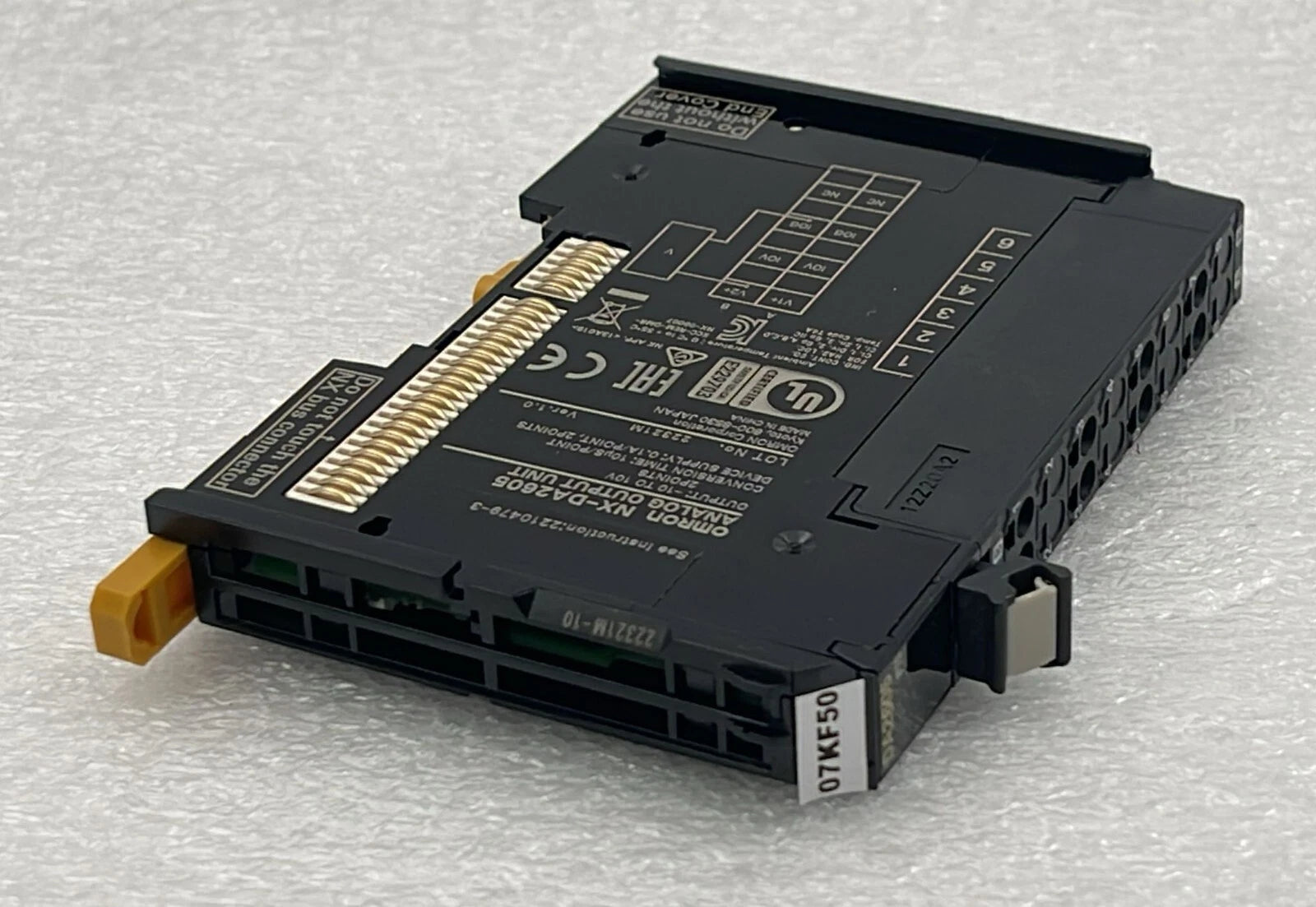 OMRON NX-DA2605 PLC Analog output unit