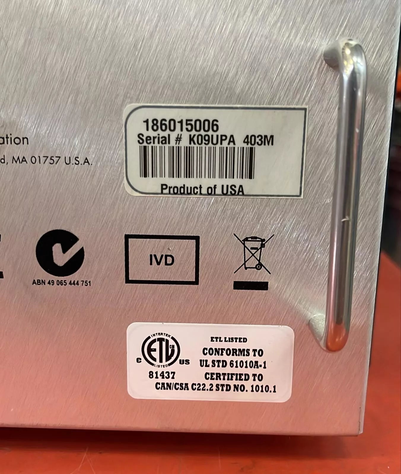 Waters Acquity Sample Manager UPLC 186015006 W/ Temperature Column Heater *AS IS