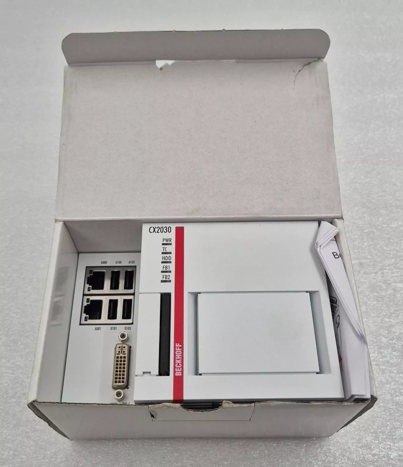 NEW- BECKHOFF CX2030-0125 CPU Module Embedded PC Windows PLC controller