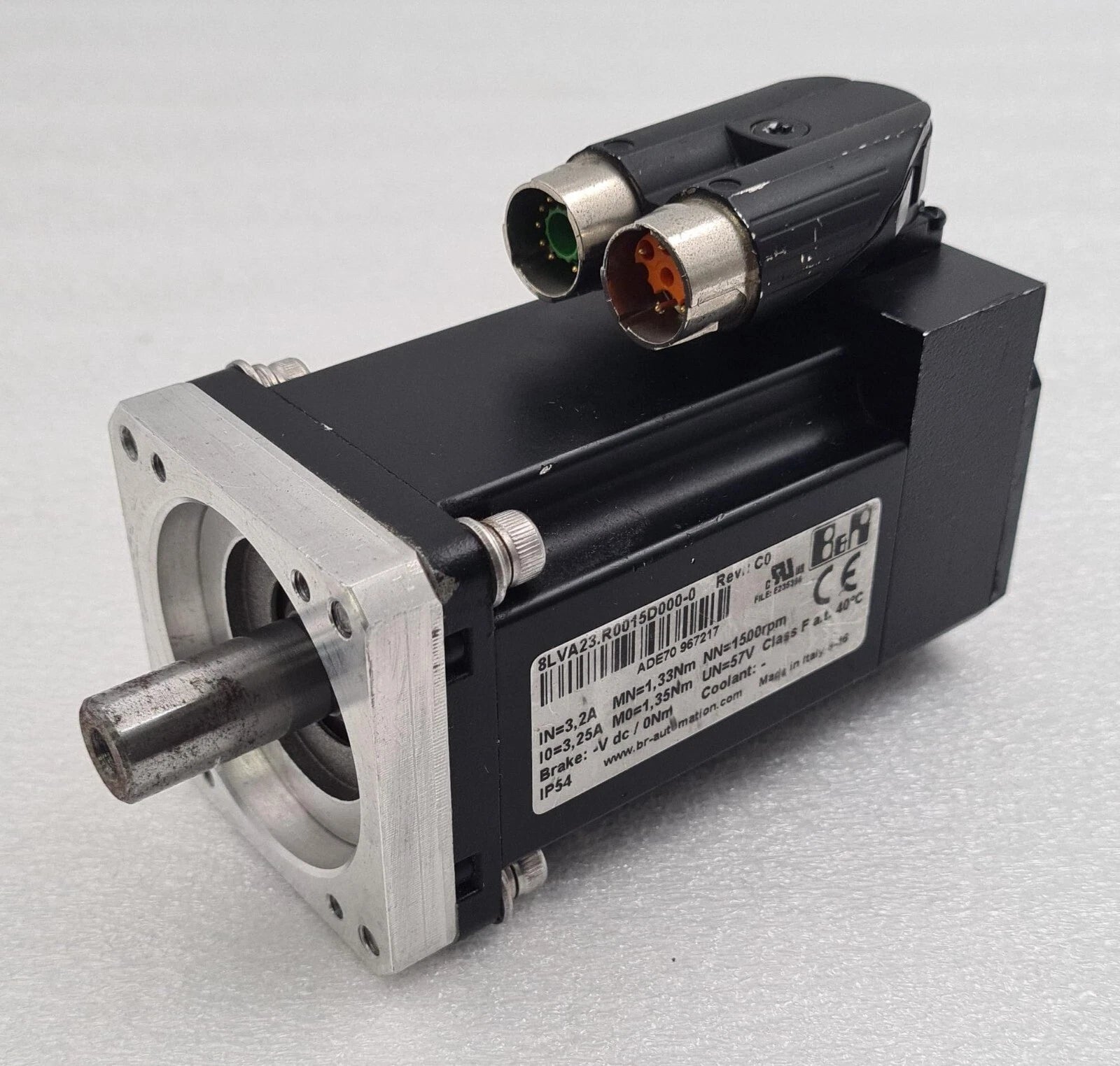 B&R Automation 8LVA23.R0015D000-0 Synchronous Servo Motor
