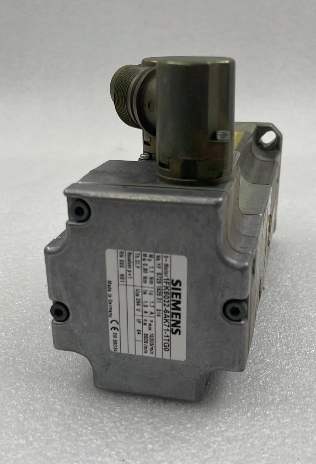 Siemens 1FK6032-6AK71-1TG0 Servo Motor