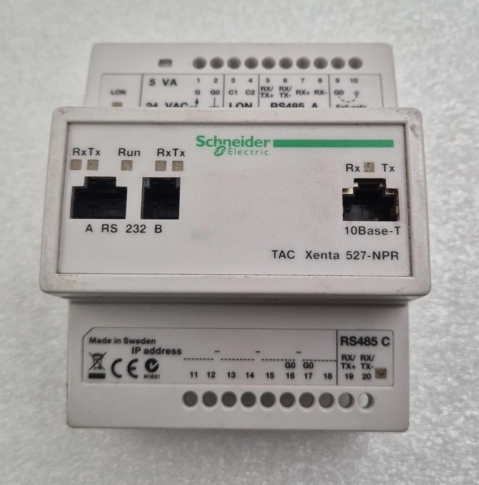 Schneider Electric TAC Xenta 527-NPR Web Server **AS-IS**