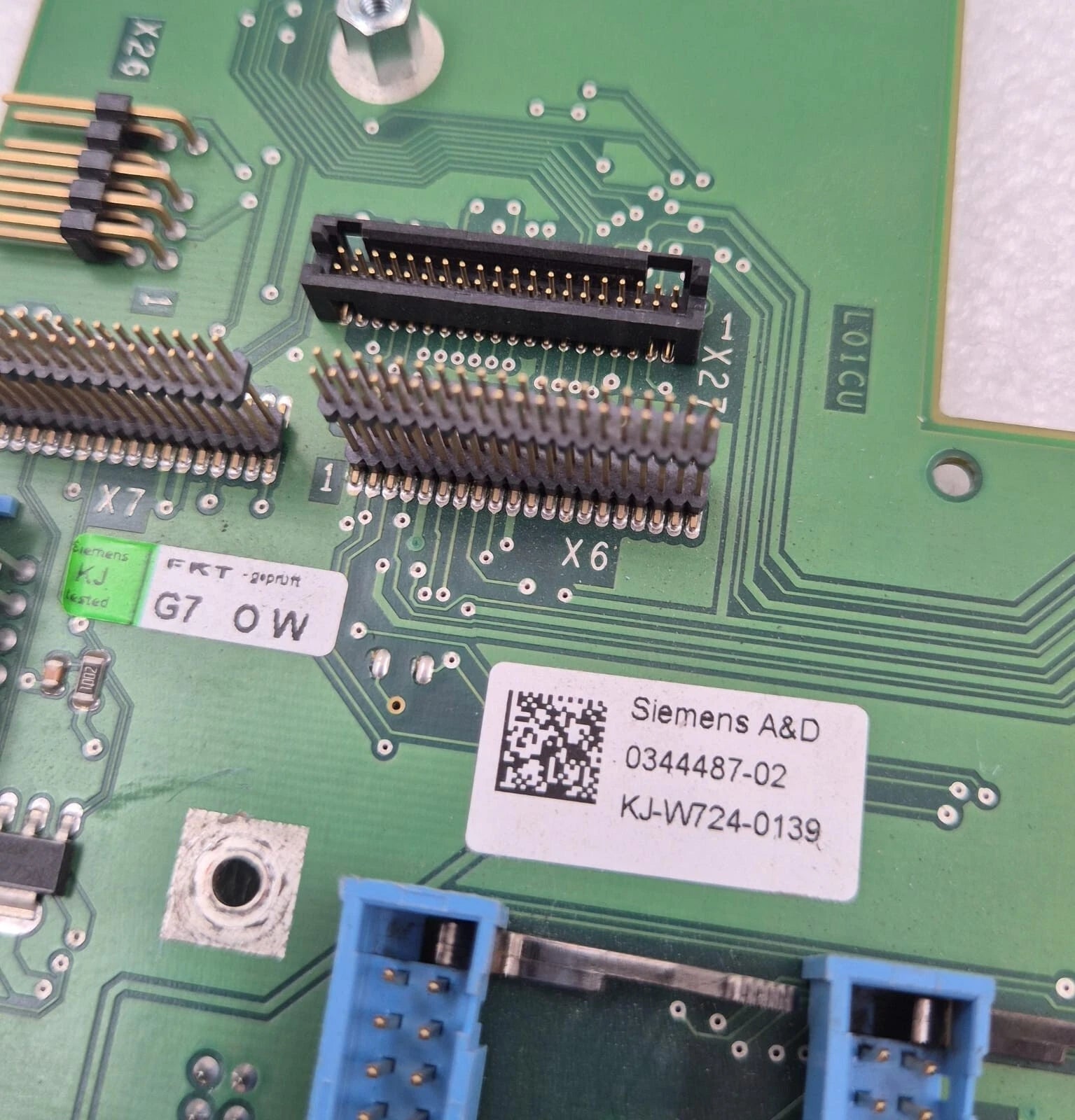 Siemens PC Head and Processor Board 00344487-02