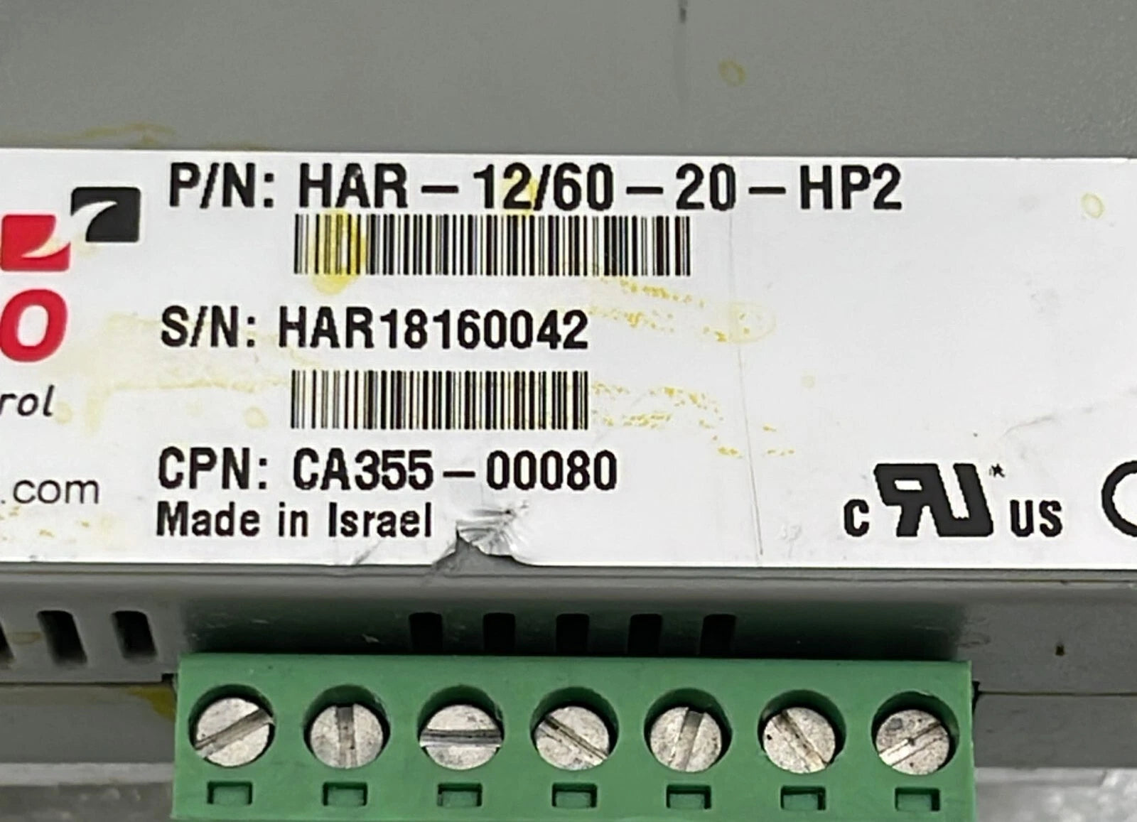 Elmo Motion Control HAR-12/60-20-HP2 EXTCAN Digital Servo Drive **FOR PARTS**