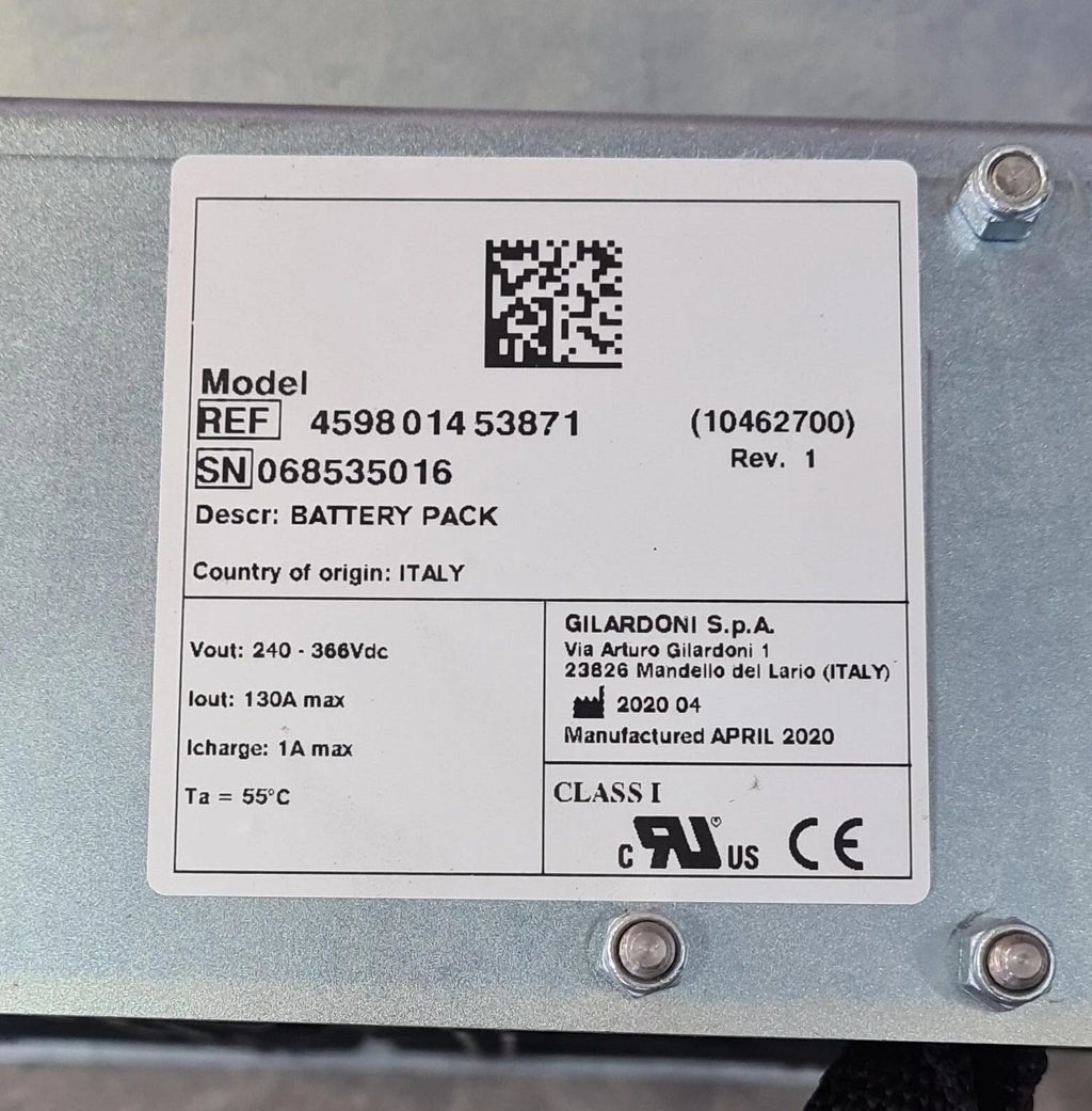 GILARDONI BATTERY PACK 4598 014 53871 / 10462700 for BV Pulsera Philips [108V]