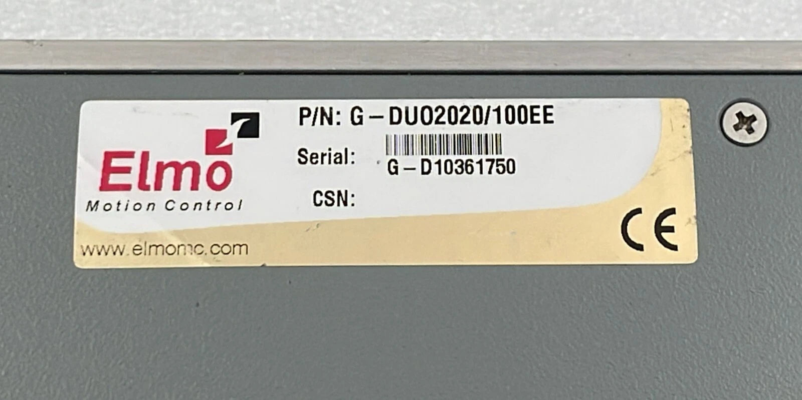 Elmo Motion Control G-DUO2020/100EE Servo Drive
