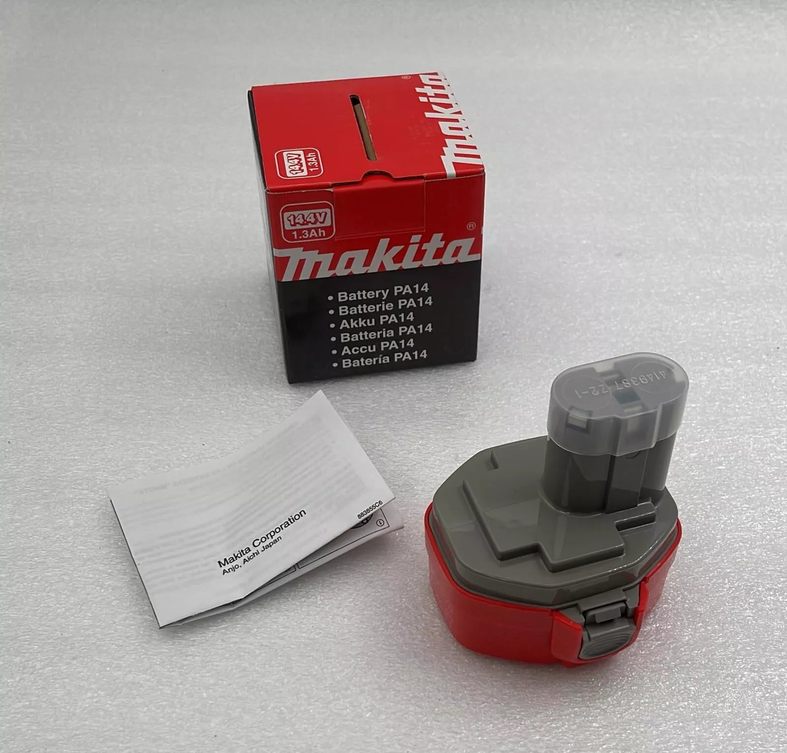 [LOT 16 PCS] Makita PA14 Ni-Cd 14.4V 1.3Ah Battery