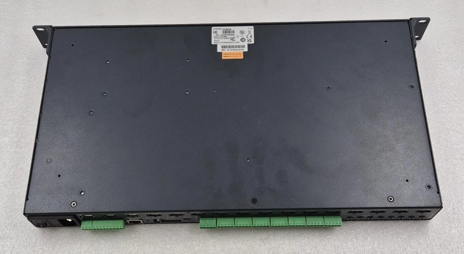 KRAMER VS-88H2A 4K HDMI 8x8 Matrix Switcher **FOR PARTS" #2