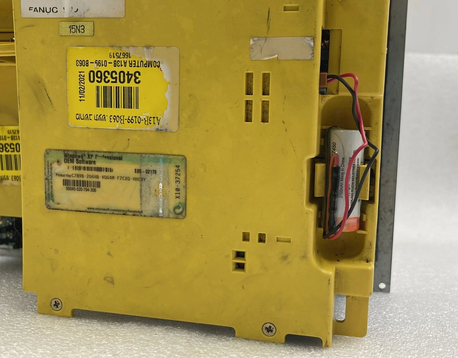 GE Fanuc 160i-MB Display Unit A13B-0196-B003 CNC Operator Panel Screen **AS IS