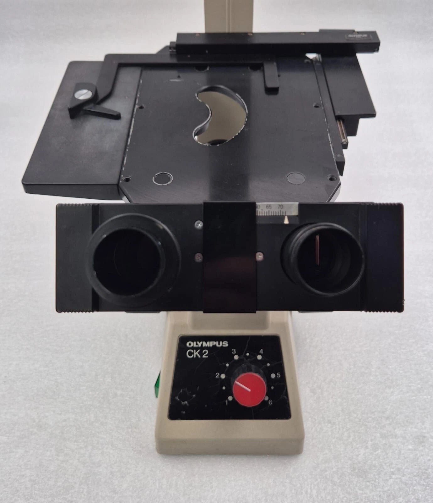 OLYMPUS CK2 Inverted Binocular Microscope 220/240V **AS-IS**