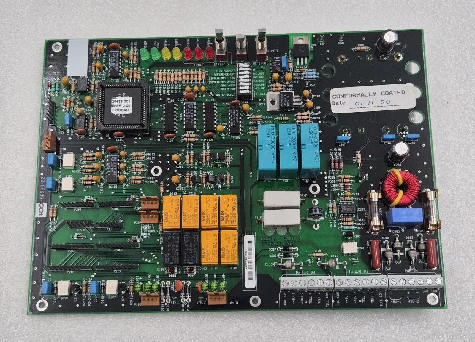 **NEW** CODAN 08-05696-001 PCB Main Board for 5586 Redundancy Controller Unit