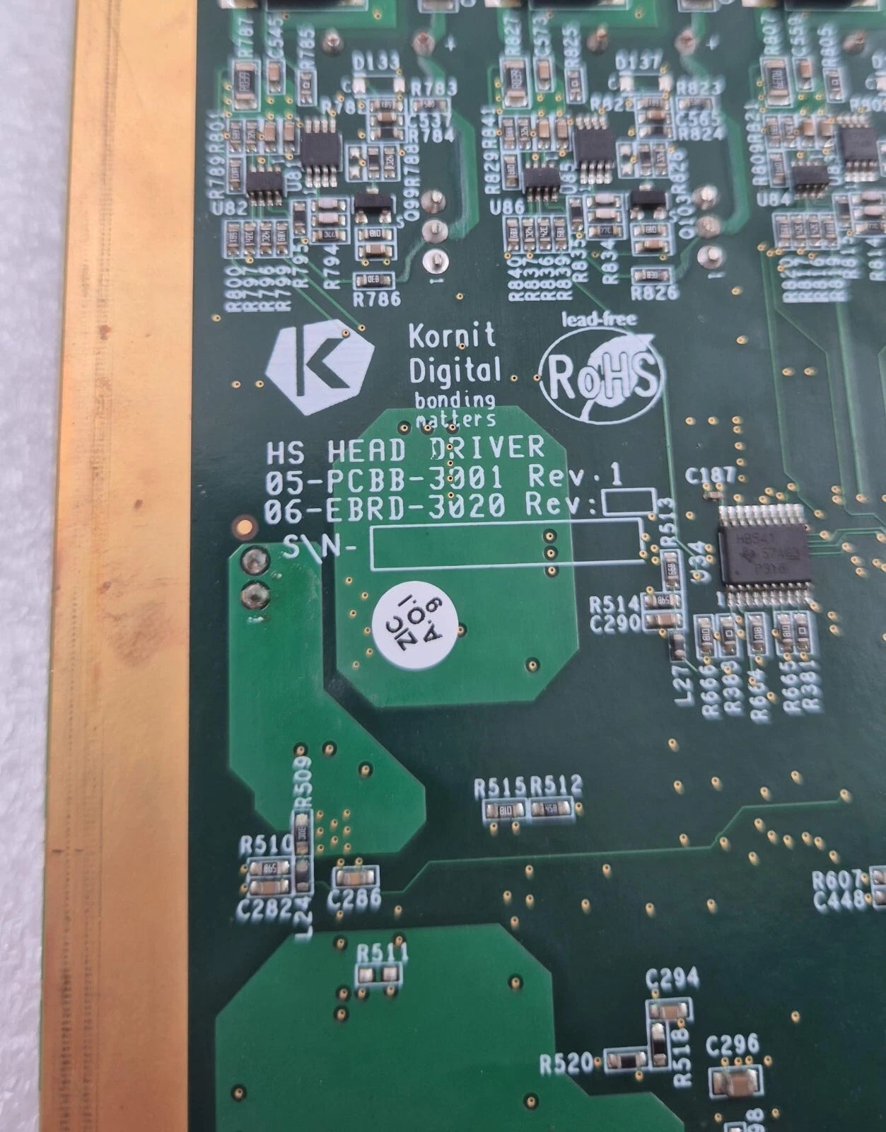 Kornit Digital 06-EBRD-3023 DRIVER R6 KRN-06-EBRD-3020 HS HEAD DRIVER