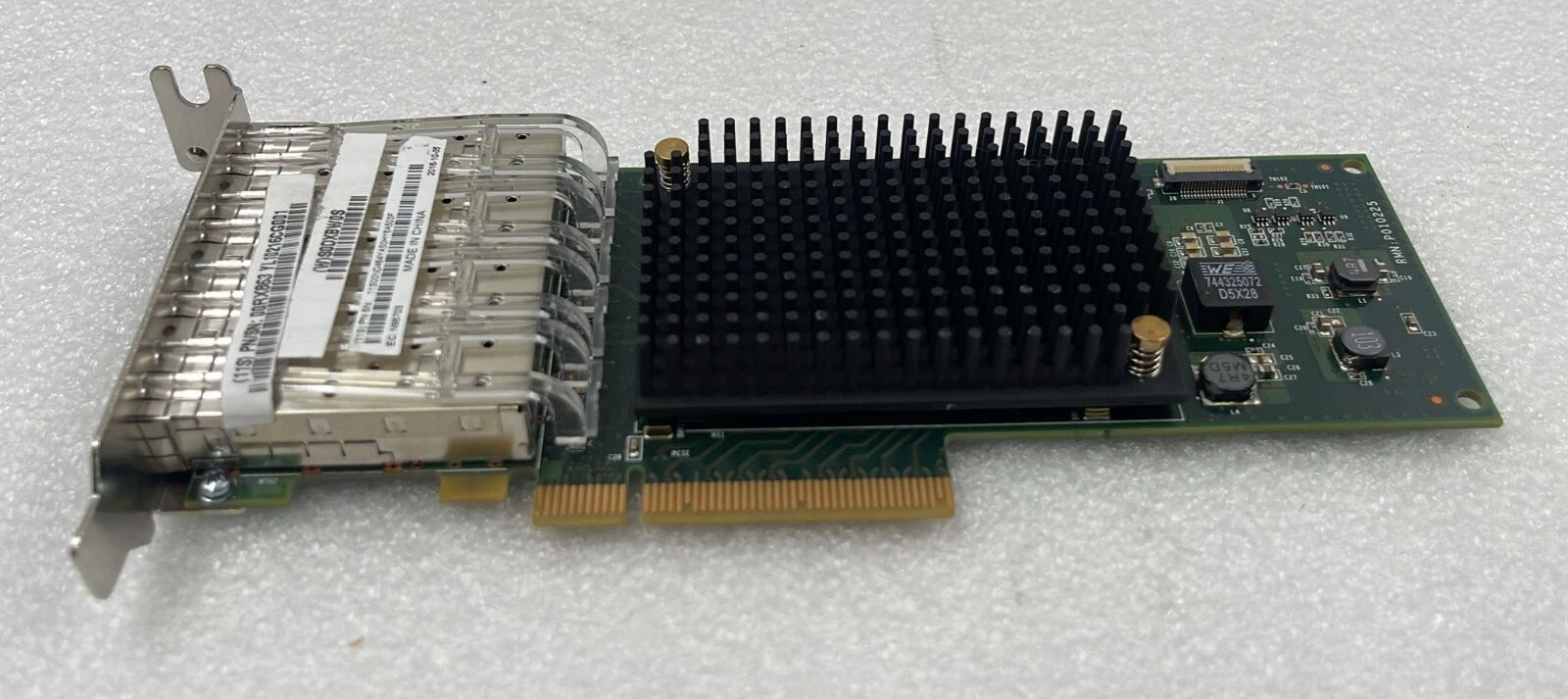 [LOT 4 PCS] IBM 00RX863 4-Port 10Gb PCIe3 Network Adapter Card 00ND464