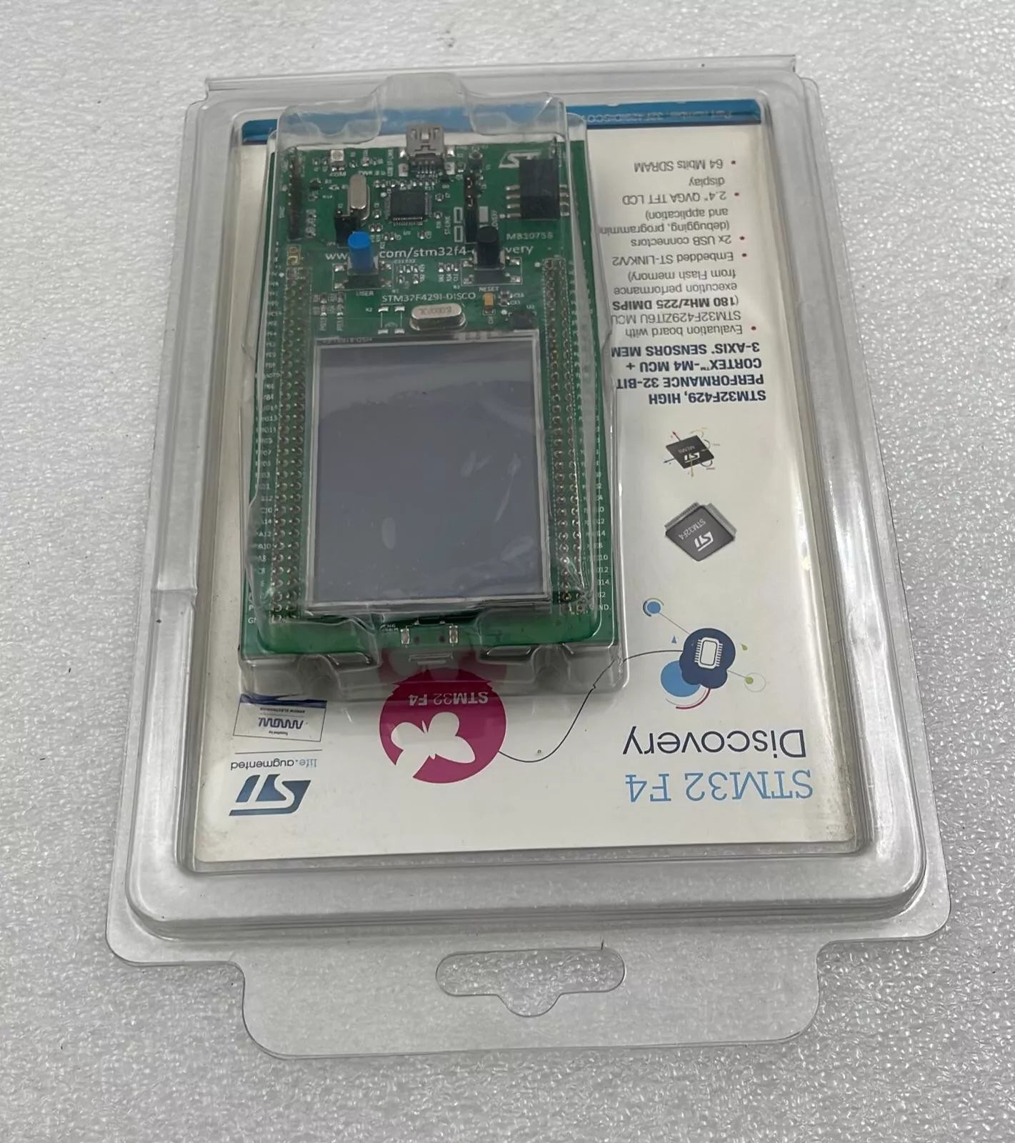ST STM32 F4 Discovery STM32F429I-DISCO High Performance 32-Bit