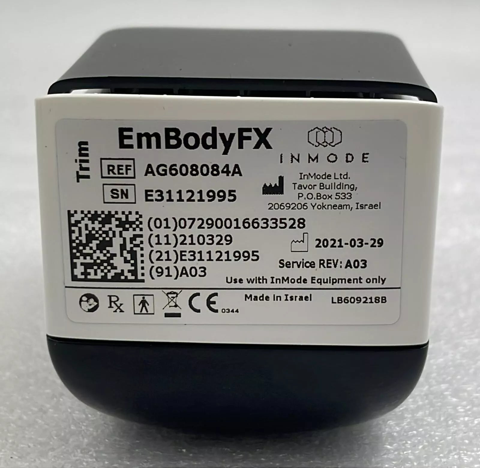 [LOT 6 PCS] InMode EmBodyFX AG608084A TRIM Set with Case