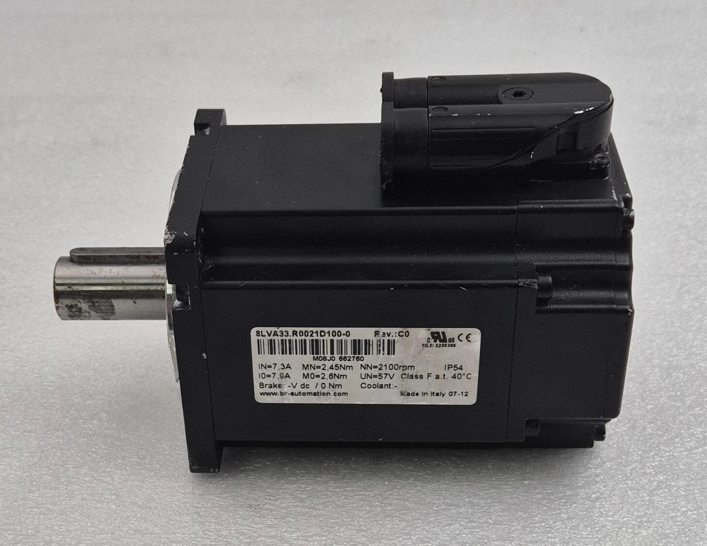 B&R Automation Servo Motor 8LVA33.R0021D100-0