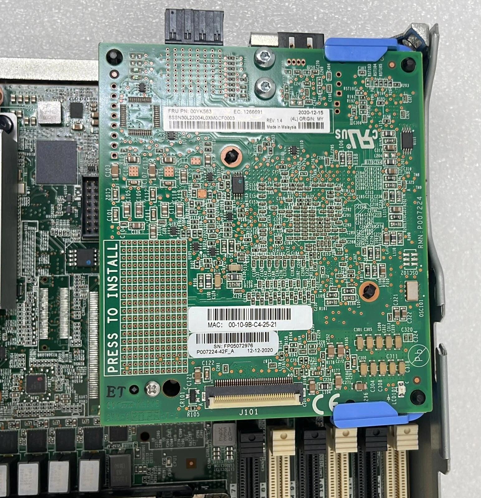 Lenovo SN550 ThinkSystem 7X16-CTO1WW Server Node 01FP030