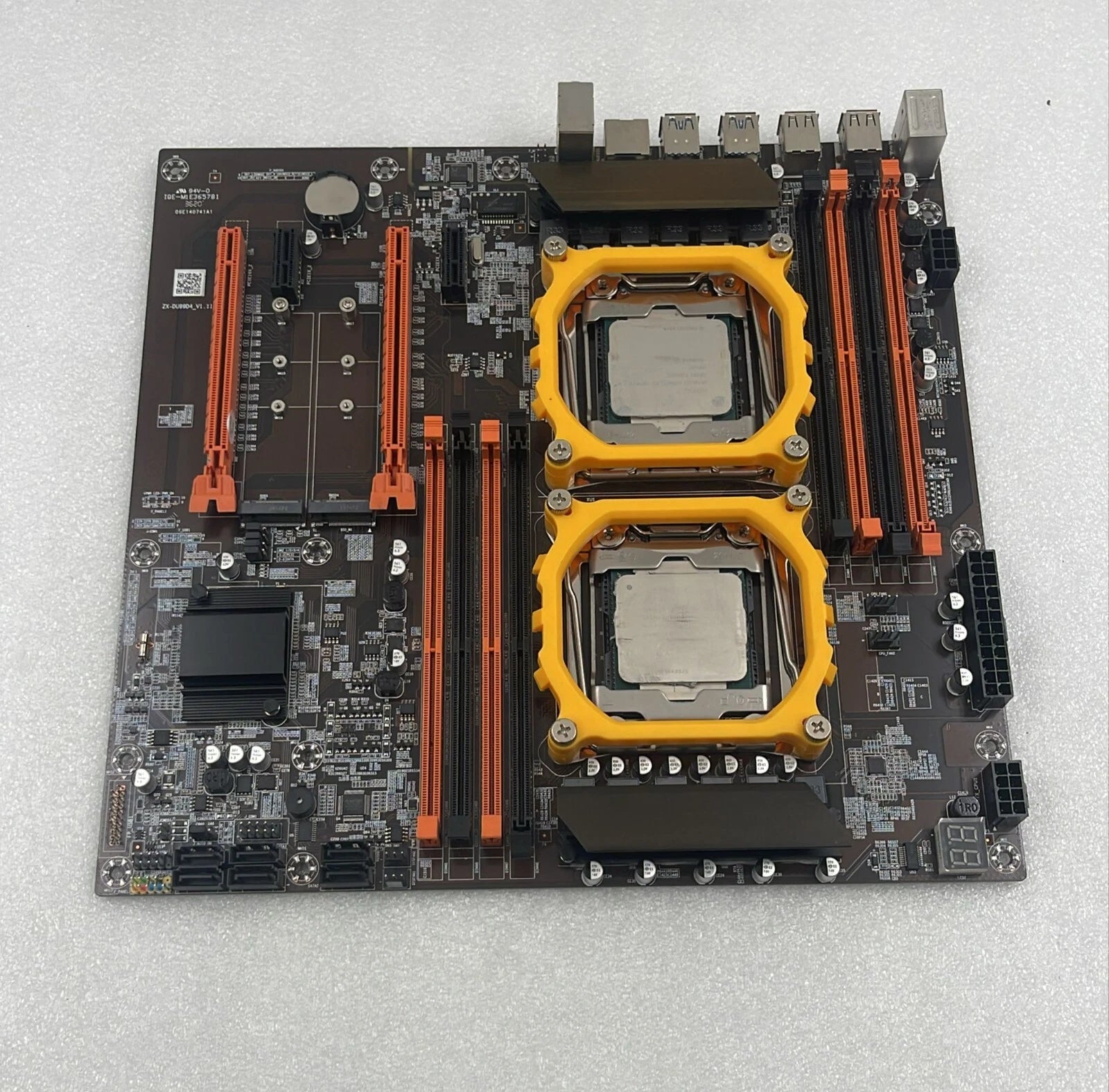 X99 Dual Intel Xeon CPU Motherboard ZX-DU99D4 Computer Motherboard