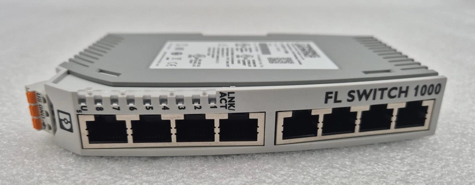 PHOENIX CONTACT FL SWITCH 1000 1108N Industrial Ethernet Switch 8-Port 1085243