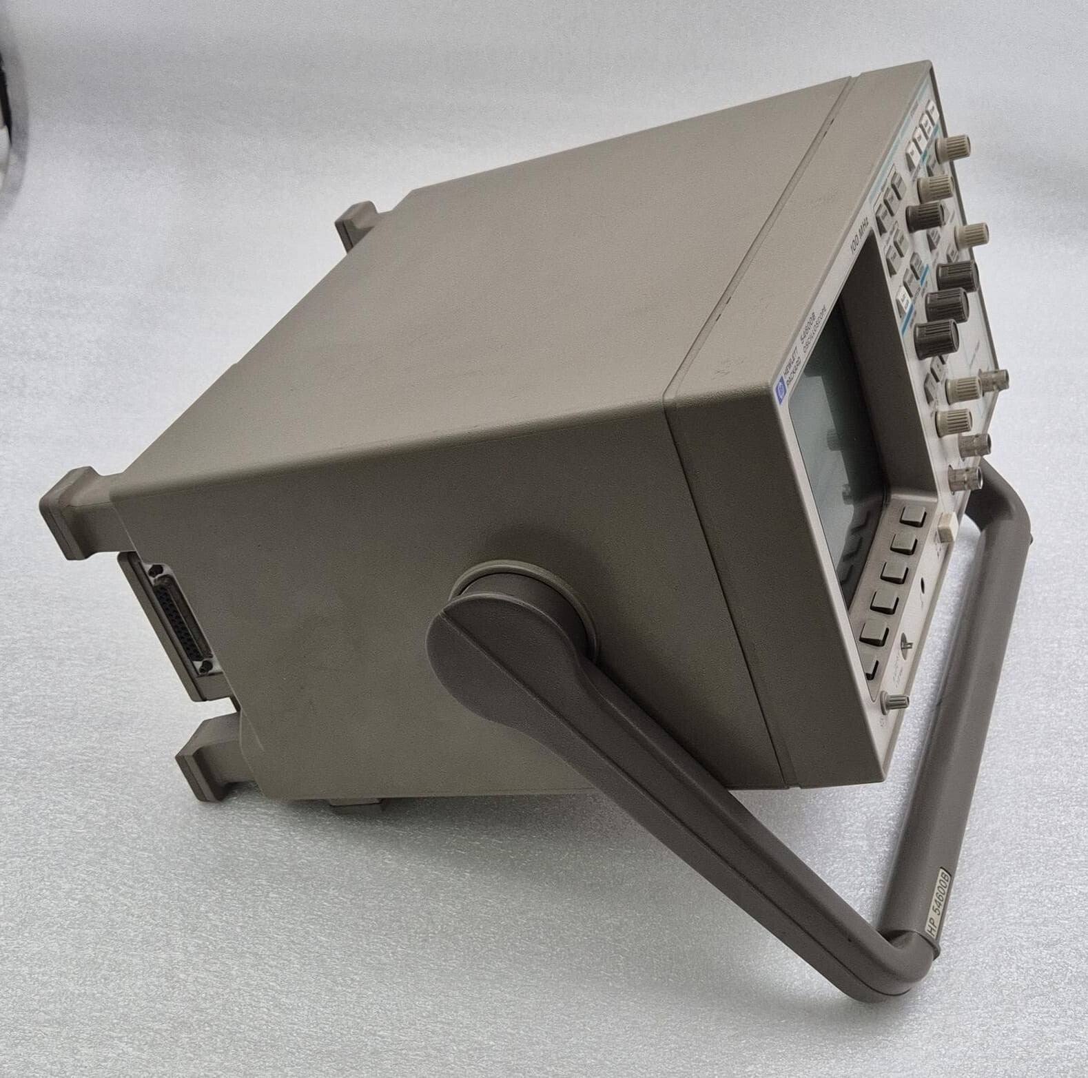 HP 54600B Oscilloscope 100MHz W/ 54652B RS-232 Parallel Interface Module *AS-IS*