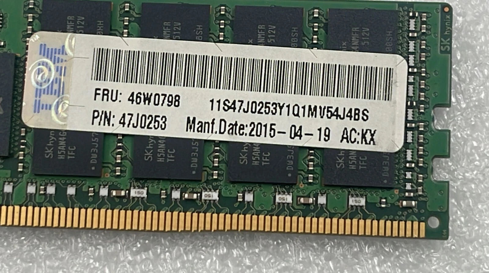 [LOT 7] SK Hynix 16GB 2Rx4 PC4-2133P-RA0-10 HMA42GR7MFR4N-TF Server RAM Memory
