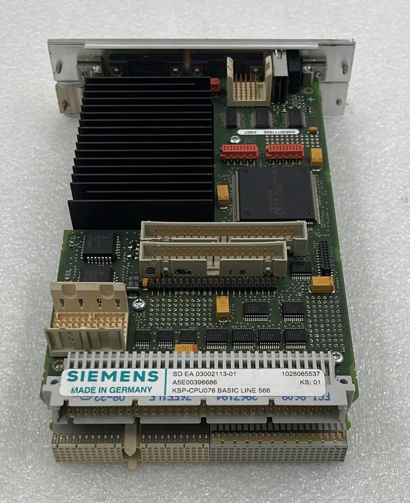 Siemens KSP-CPU076 A5E00396686 SD EA 03002113-01 CPU Module