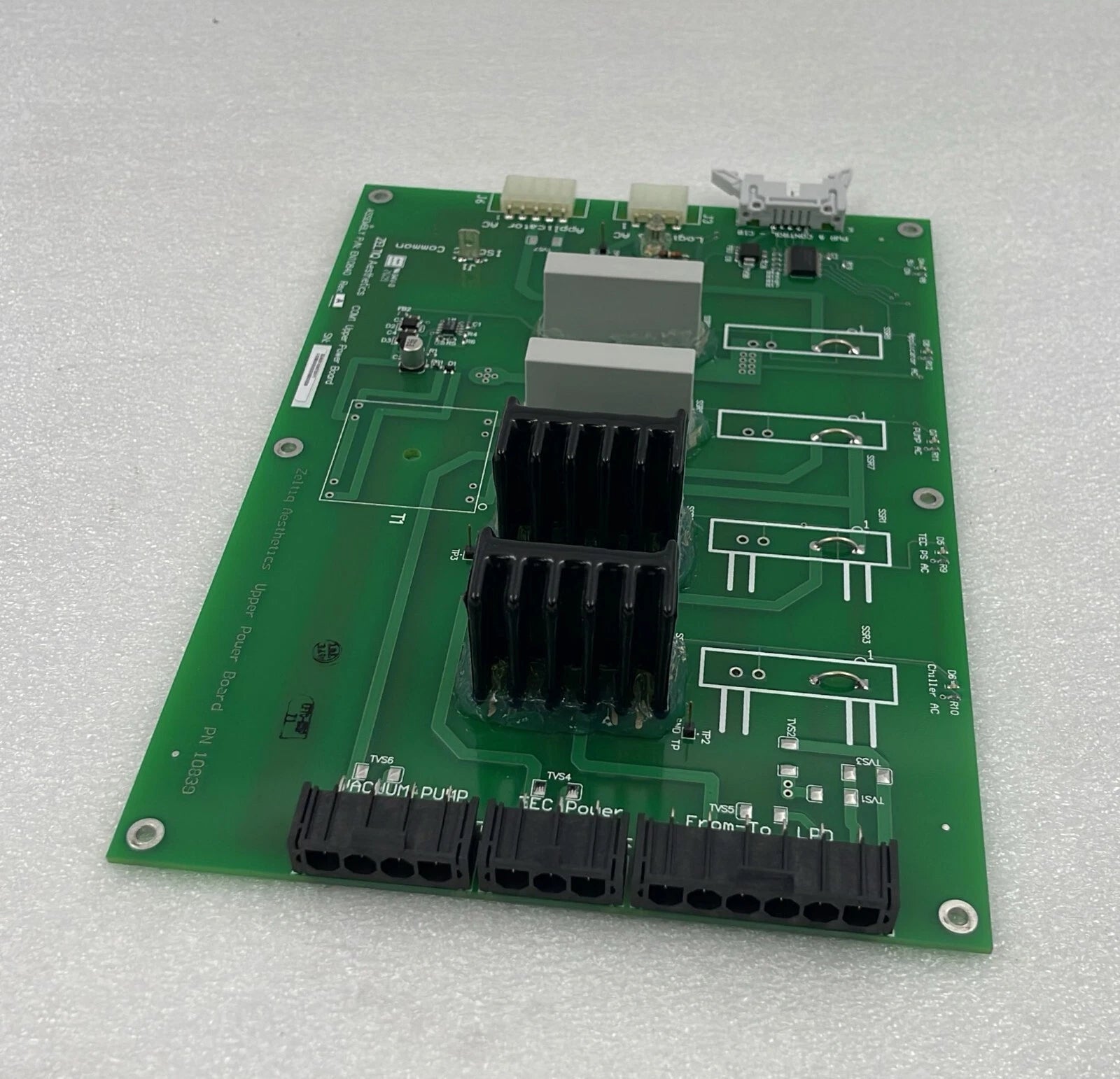 Zeltiq Aesthetics CIB board EN10856 SA13323 PCB 10855 medical system control interface board