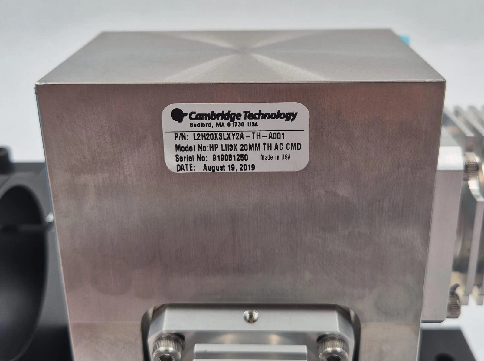 NEW- Cambridge L2H20X3LXY2A-TH-A001 W/ 710-80816 Laser Scan Head ASSY