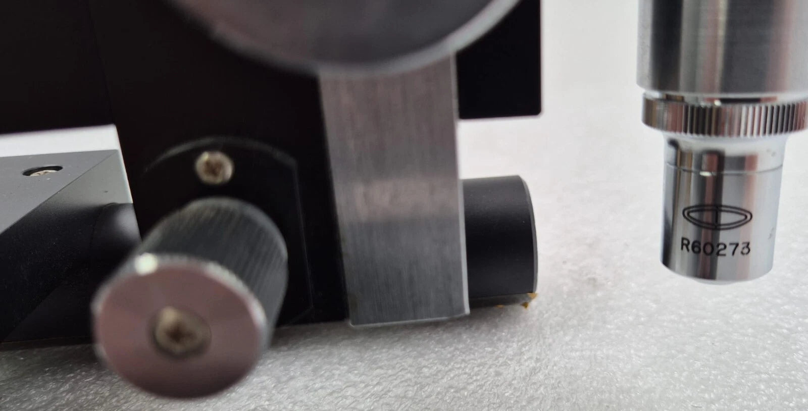 TITAN TOOL SUPPLY Monocular Measuring Microscope Stand W/ Objective Lens 10 0.25