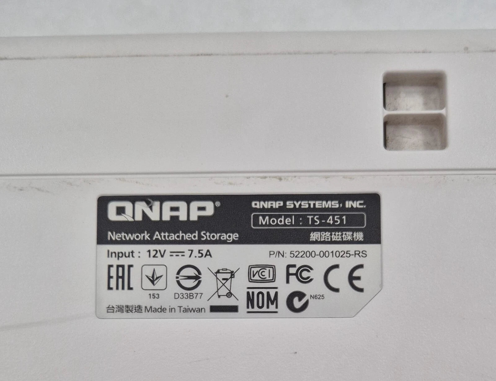 Qnap TS-451 Network Attached Storage NAS 4-Bay Personal Cloud W/ 4* HDD 4000GB