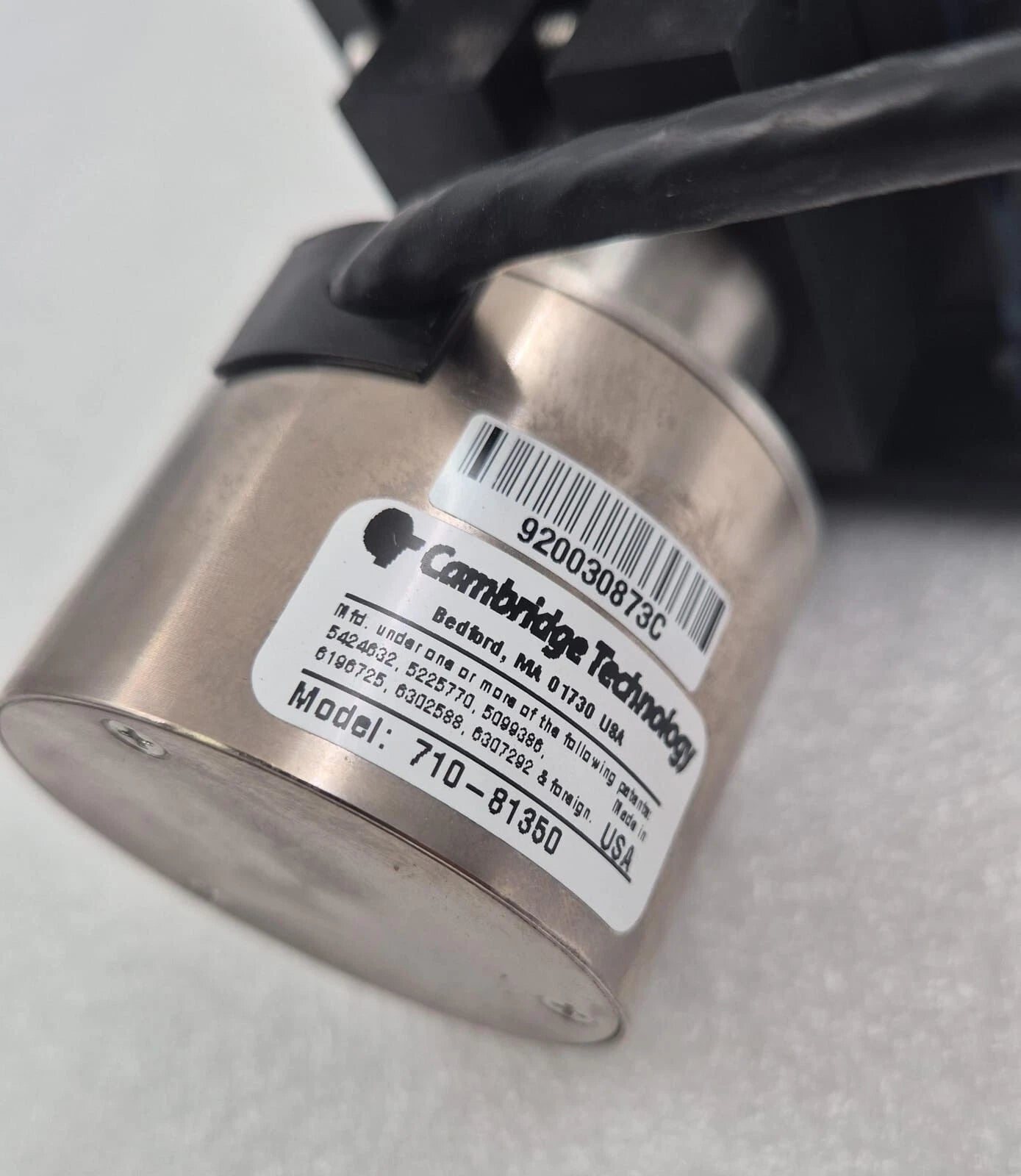 NEW- Cambridge DFM MPM30D UV 20MM 710-81125 W/ 710-81350 Laser Scan Head ASSY