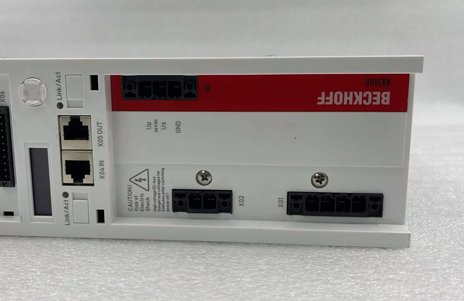 BECKHOFF AX5106-0000-0200 Digital Compact Servo Drive 1-channel W/ AX5805