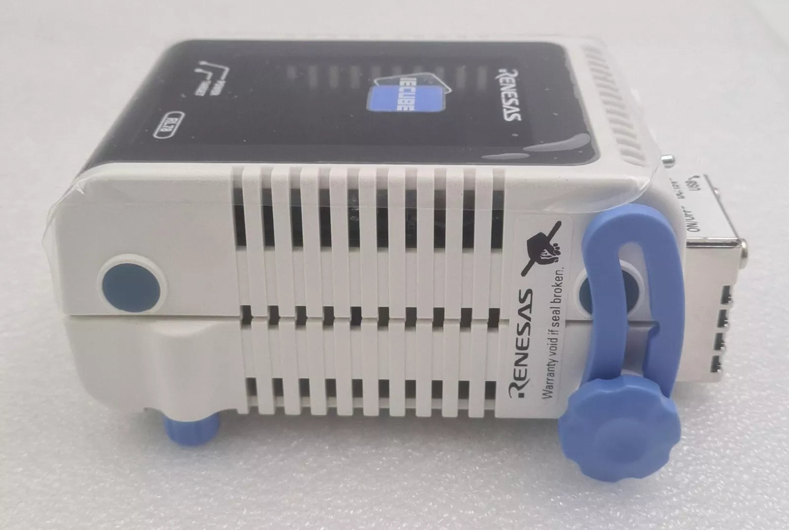 Renesas IECUBE RL78 QB-RL78I1A in-circuit emulator with power adapter for RL78 MCUs