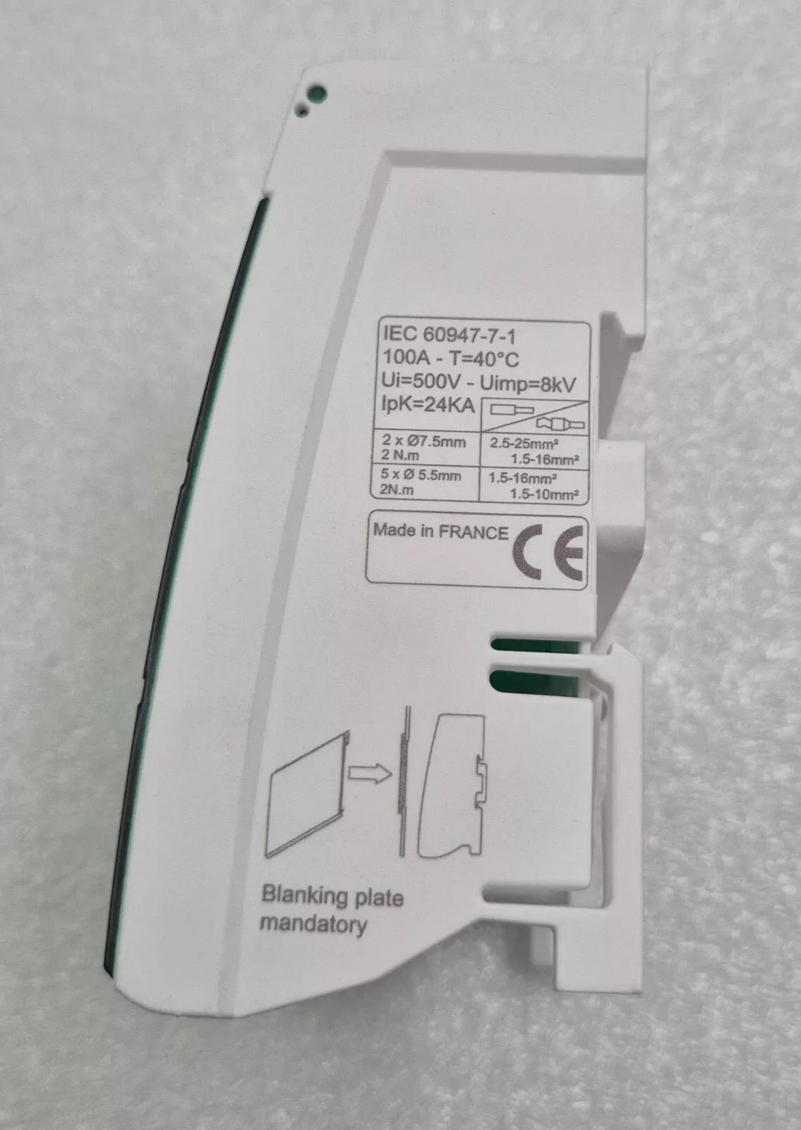 Schneider LGY410028 Distribution Block Linergy DS 4P 100A 28 Holes 054208