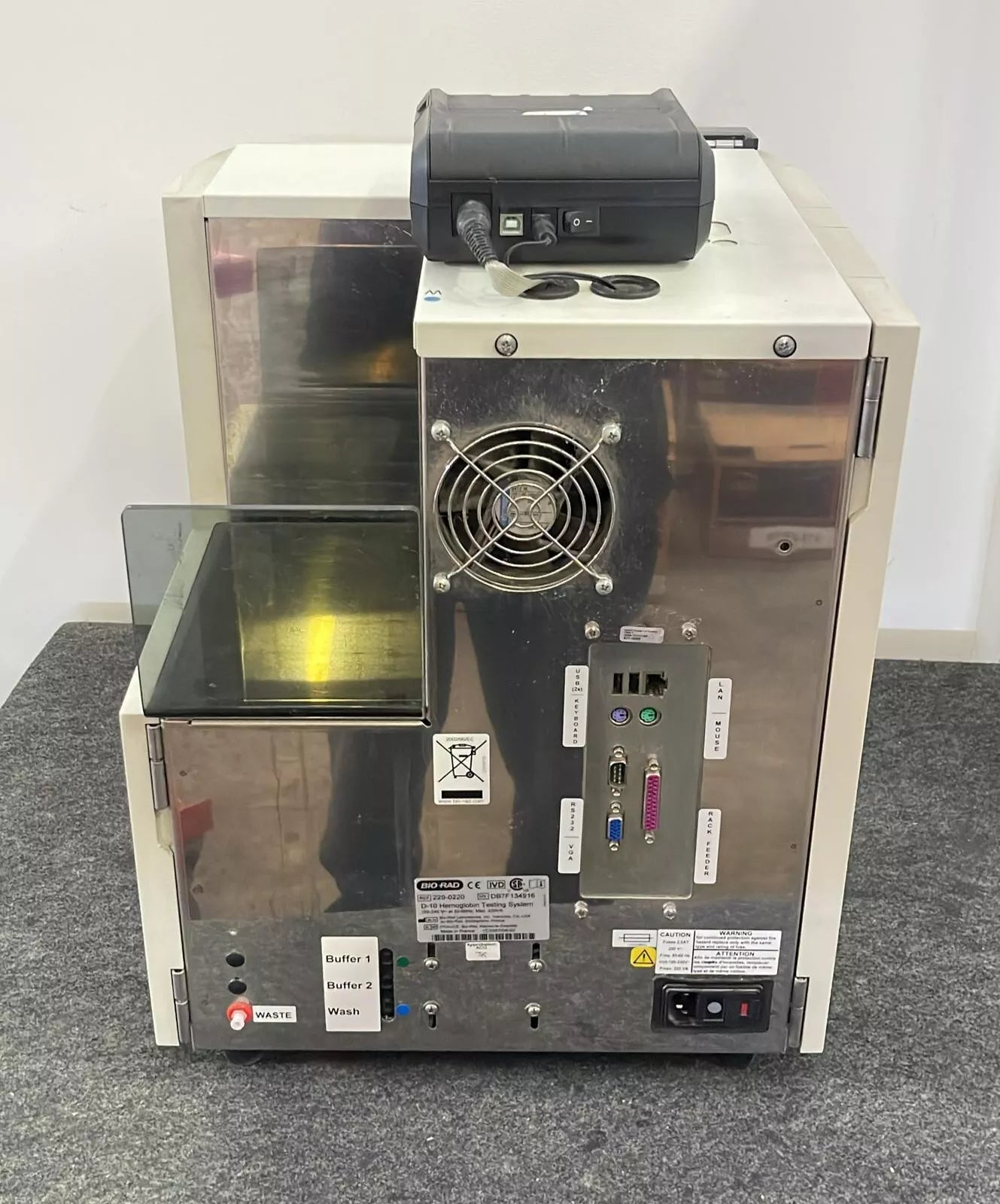 Bio-Rad D-10 Hemoglobin Testing System 220-0220 **AS IS