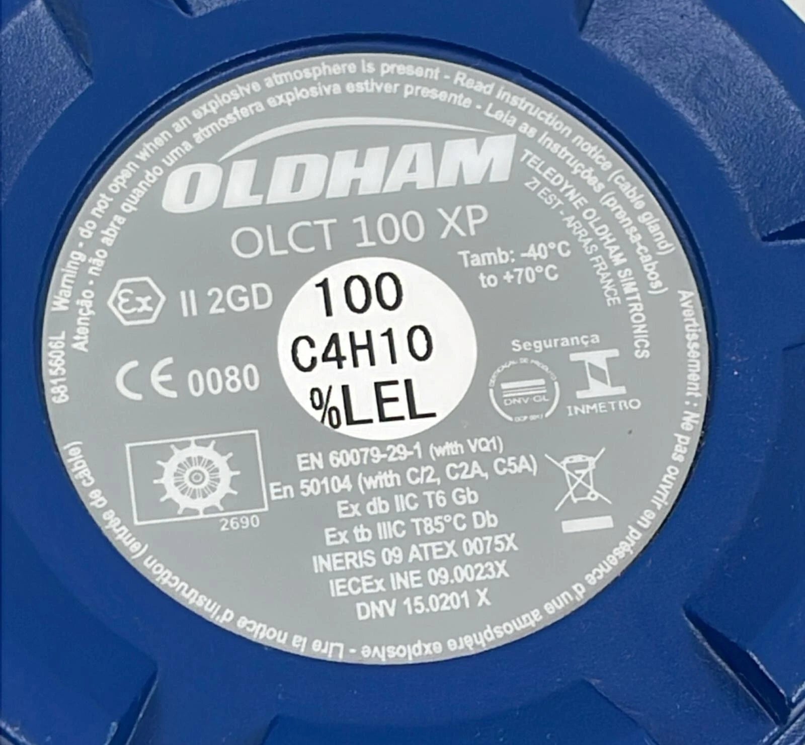 OLDHAM OLCT 100 XP Explosion-proof version Fixed Gas Detector OLCT100-XP-004-1