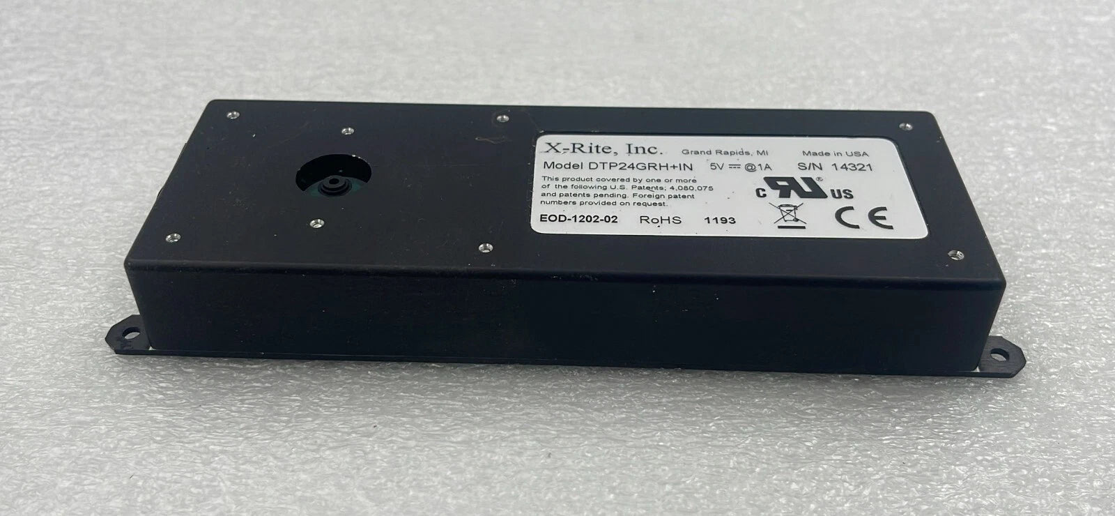 X-Rite DTP24GRH+IN EOD-1202-02 In Line Densitometer for HP Indigo