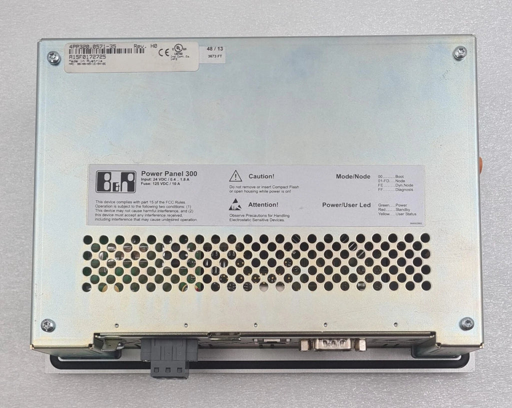 B&R Automation Power Panel 300 4PP320.0571-35 Rev. H0