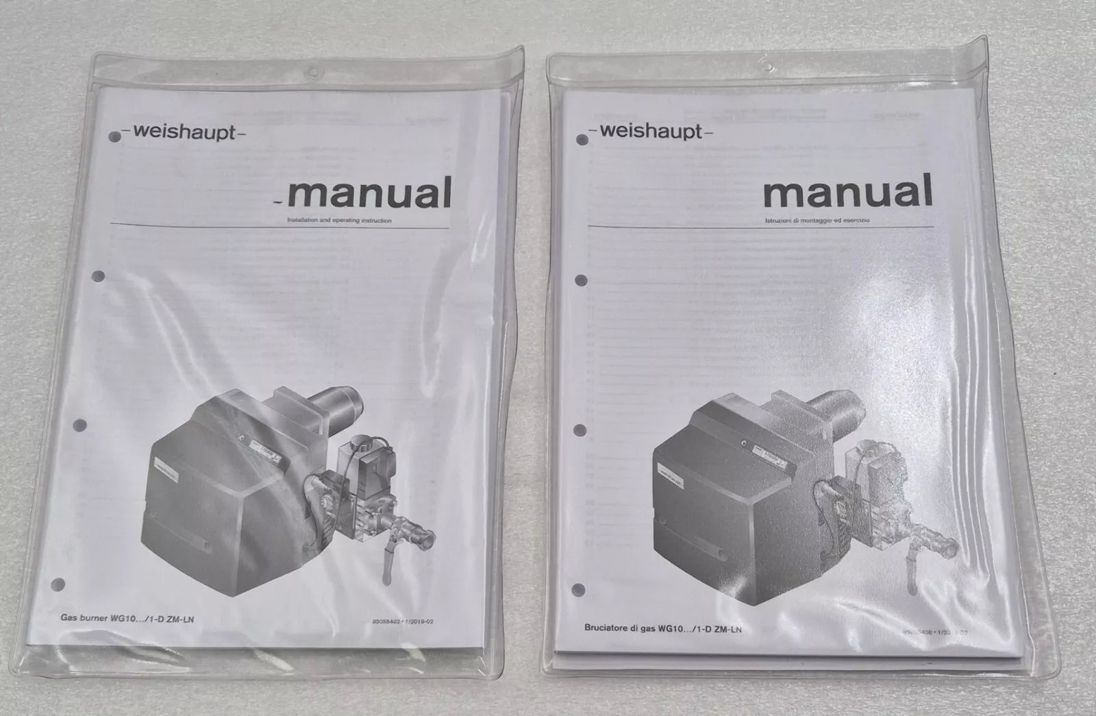 *NEW* DUNGS Weishaupt WG10F/1-D ZM-LN 23312624 GAS BURNER