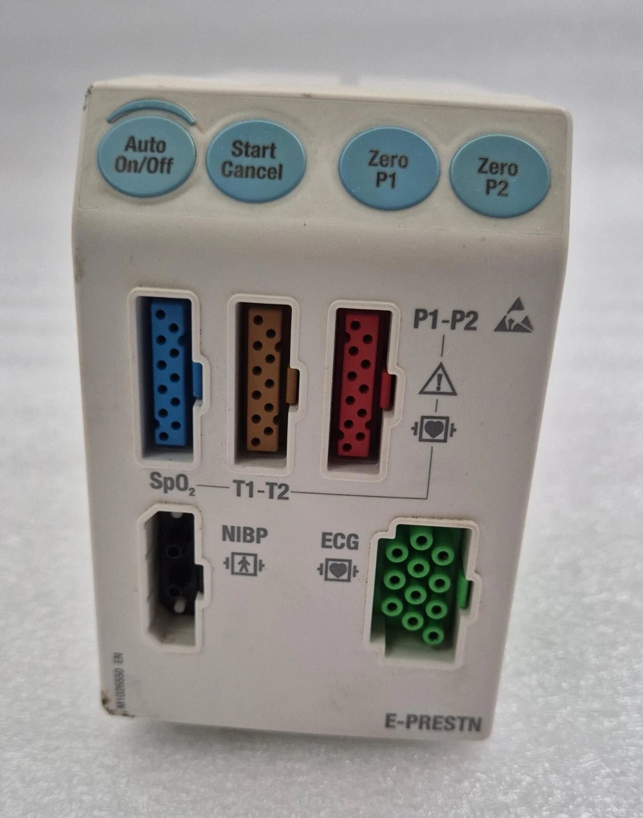GE Healthcare Datex Ohmeda E-PRESTN Module ECG SpO2 NiBP Temp **AS-IS**
