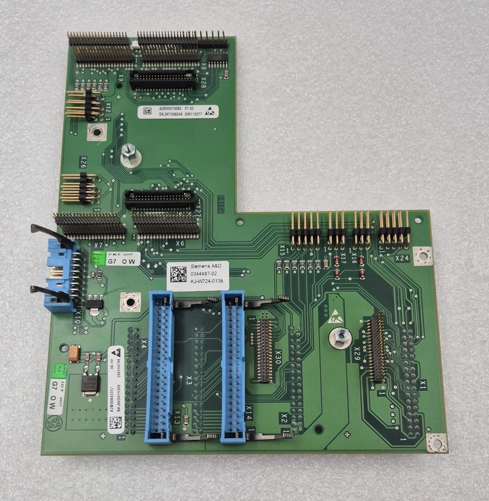 Siemens PC Head and Processor Board 00344487-02
