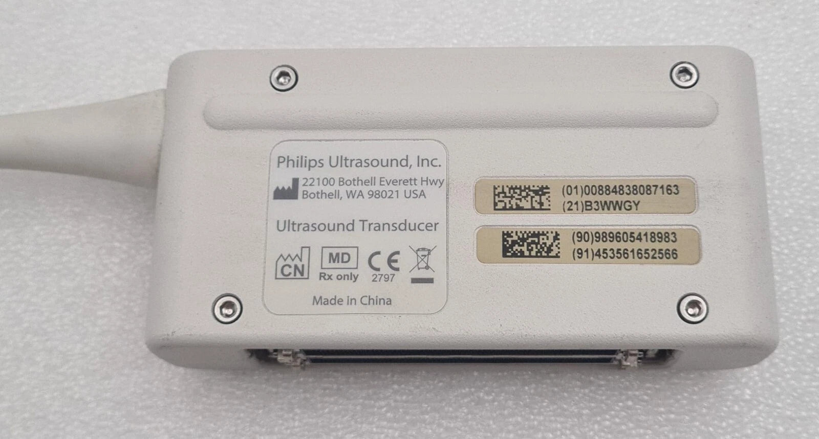 Philips C6-2 453561652566 989605418983 ULTRASOUND Transducer Probe **AS-IS**