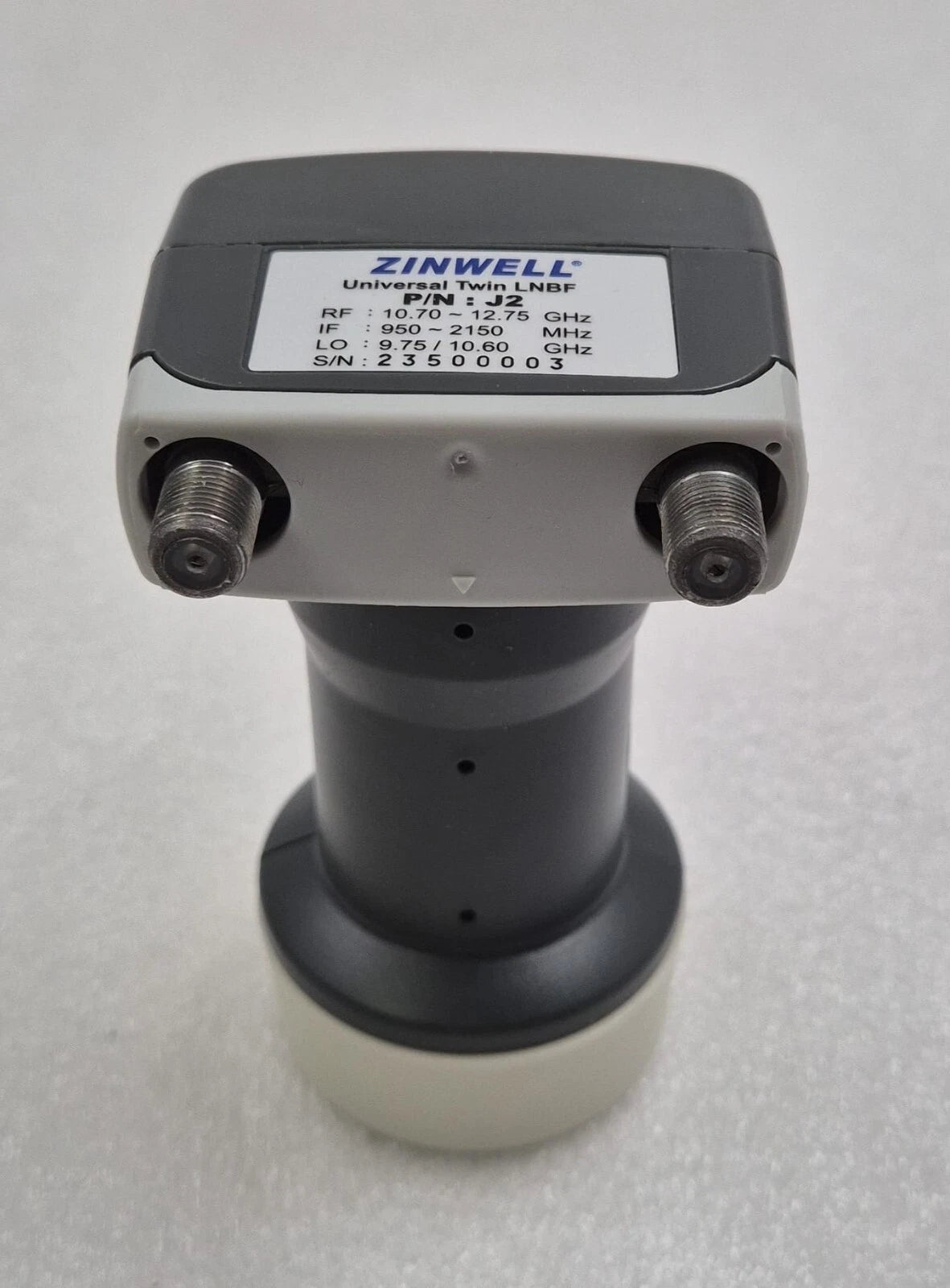 ZINWELL Universal Twin LNBF J2 10.70~12.75 GHZ **NEW**
