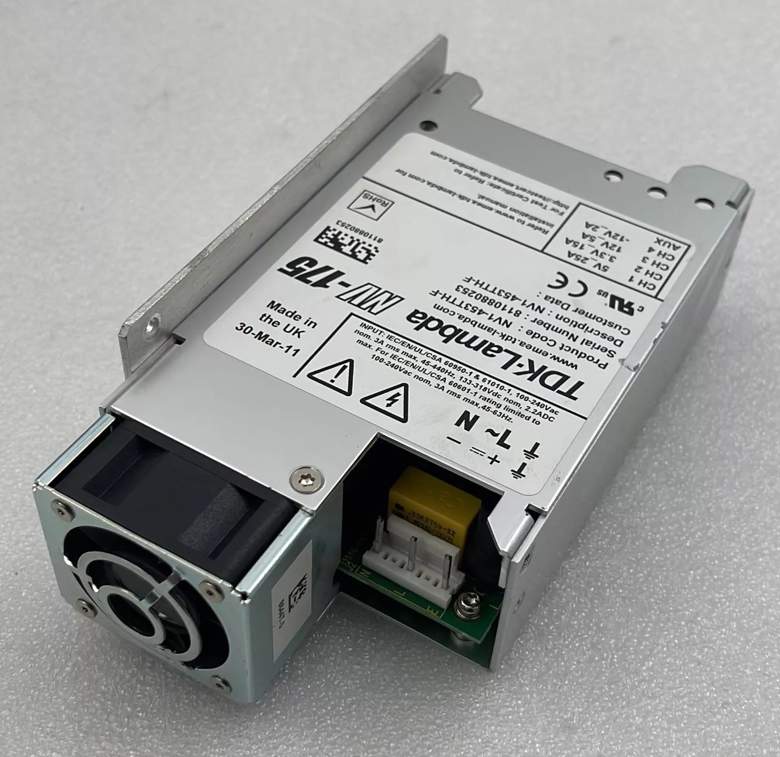 TDK lambda NV-175 Power Supply NV1-453TTH-F